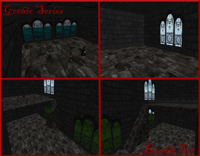 .:TD:. Gothic Series Tiny - Med Bundle Pack