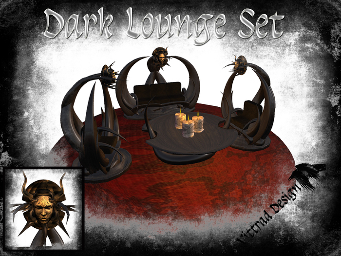Dark lounge set
