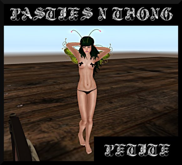 ~Petite~ Pasties & Thong