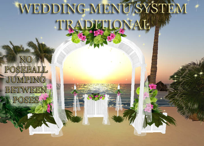 Wedding Menu Traditional