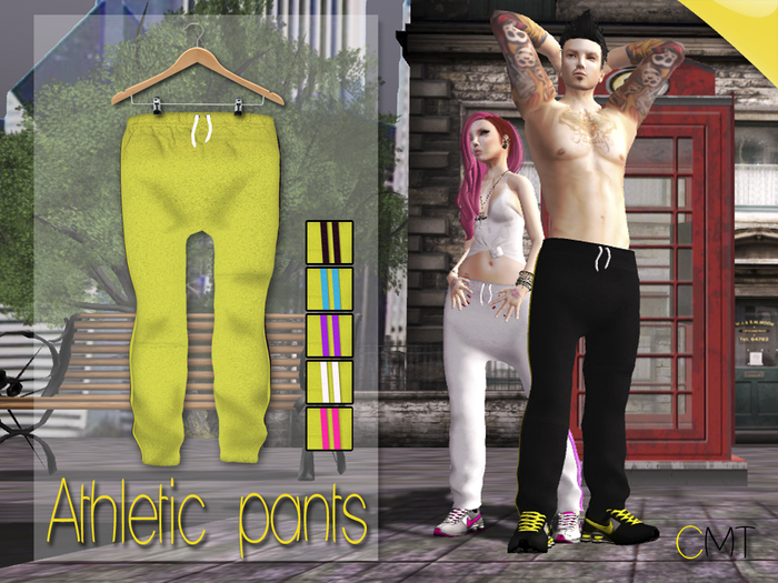 .::[NerdMonkey*Clothes]-[athletic yellow men]