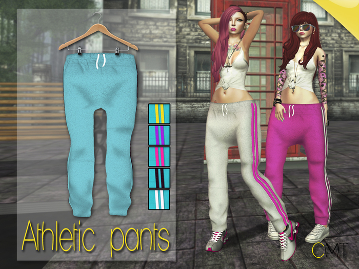 .::[NerdMonkey*Clothes]-[athletic cyan]