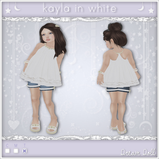 {Dream Doll} Kayla in White