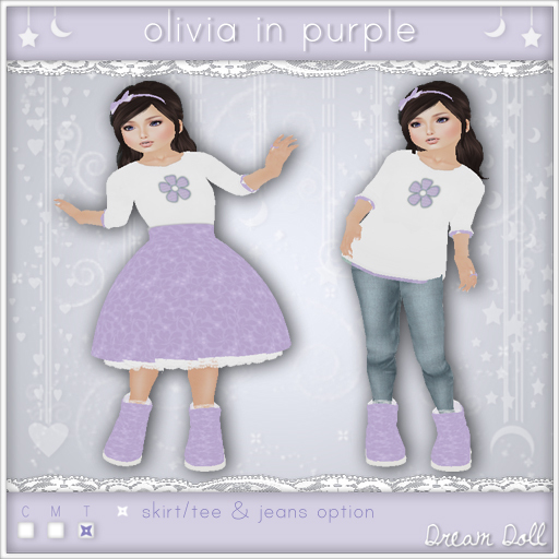 {Dream Doll} Olivia in Purple