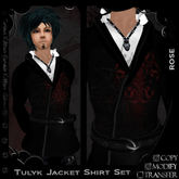 =^.^= Curious Kitties Mister - Tulyk Jacket Shirt Set - Rose