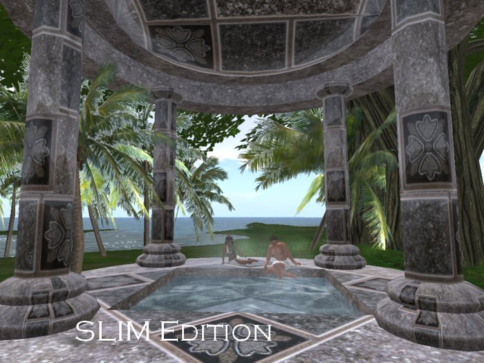DEMO: Emma's Roman Bath Temple - 2 versions: 10 & 31 prims - 10 x 10 footprint