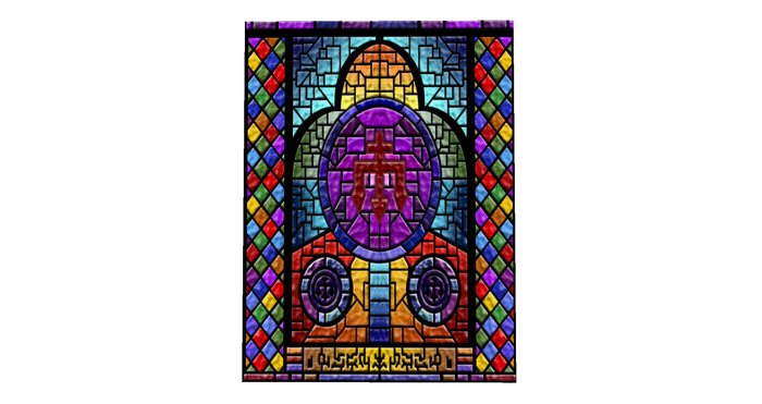 Stained Glass Church 2