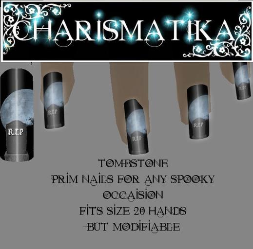 *Charismatika* Tombstones Tips
