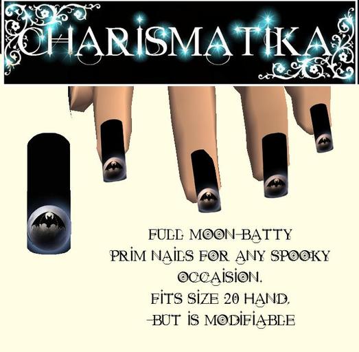 *Charismatika* Full Moon Batty Tips