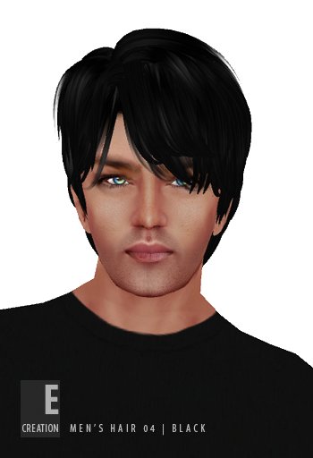Emos~Men's HAIR 04 BLACK DEMO