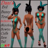 *Dani's* Evil Bunny Teal