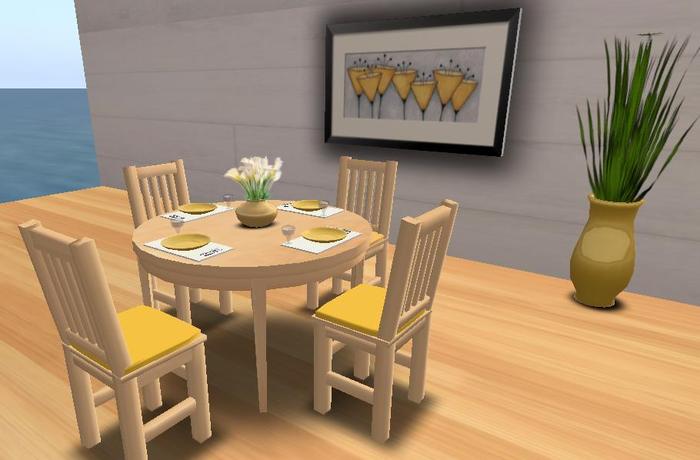 *GDD* Simple Life Dining Set