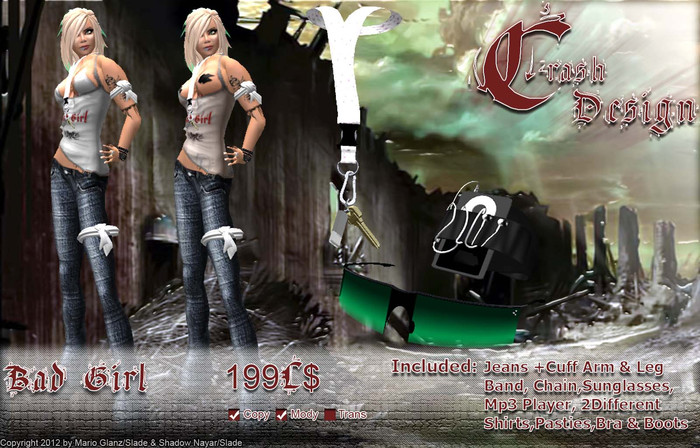Crash Design - Bad Girl II Box