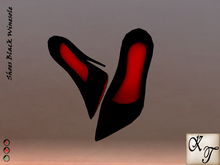 *+:. Shoes Black Winesole .:+*