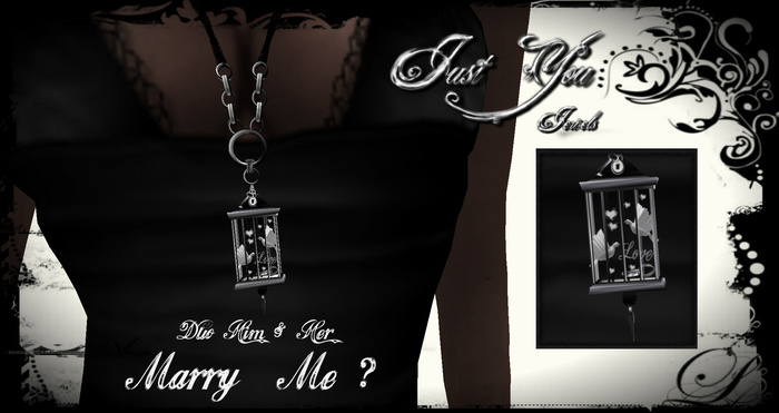 *** Just You Jewels *** DUO Marry Me ? Him&Her 