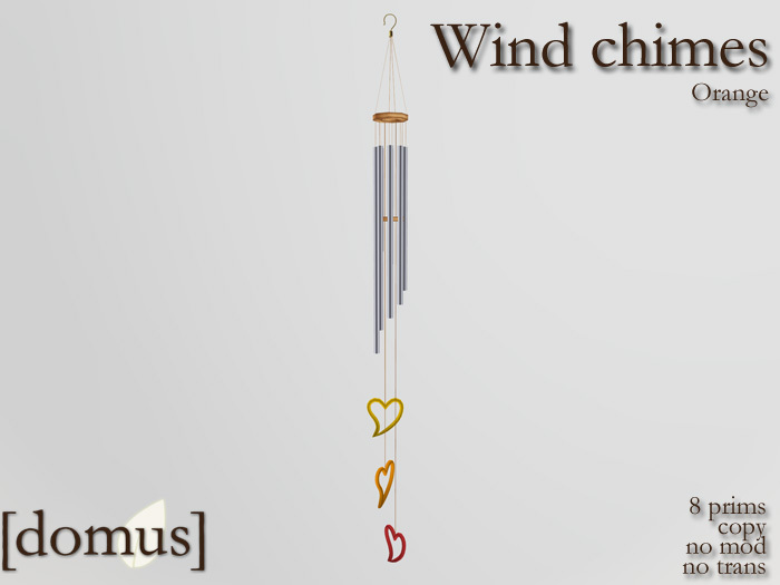 [domus] Wind chime - Orange