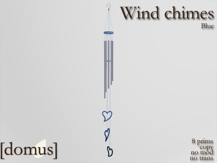 [domus] Wind chime - Blue