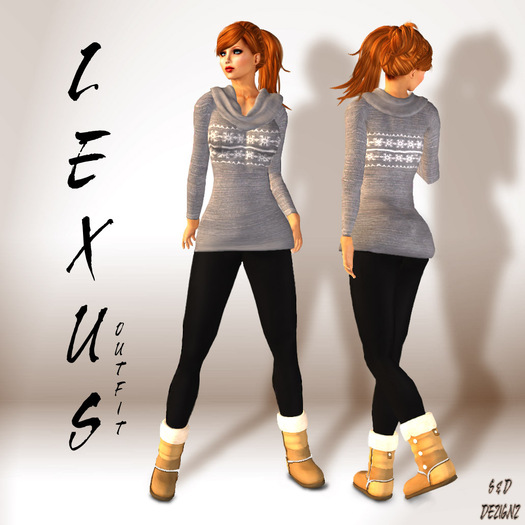 Lexus Sweater Outfit *Boots Included*