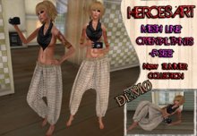 Heroes Art.-Oriental Pants- DEMO Woman Mesh Pants Box