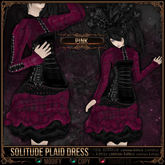 [Mesh] =^.^= Curious Kitties - Solitude Plaid Dress - Pink