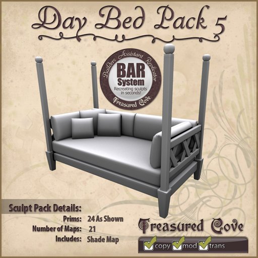 -TC- Day Bed Pack 5 Clearance Priced