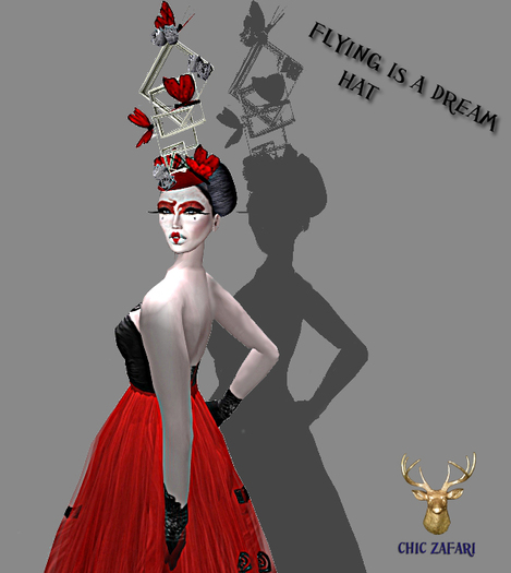 [ChicZafari] - Flying is a Dream Hat