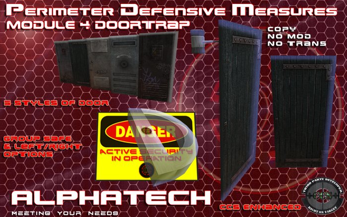 AlphaTech Door Trap + CCS Enhanced