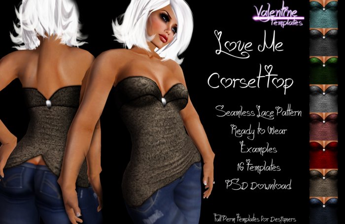 *VT* - Love Me Corset Top 