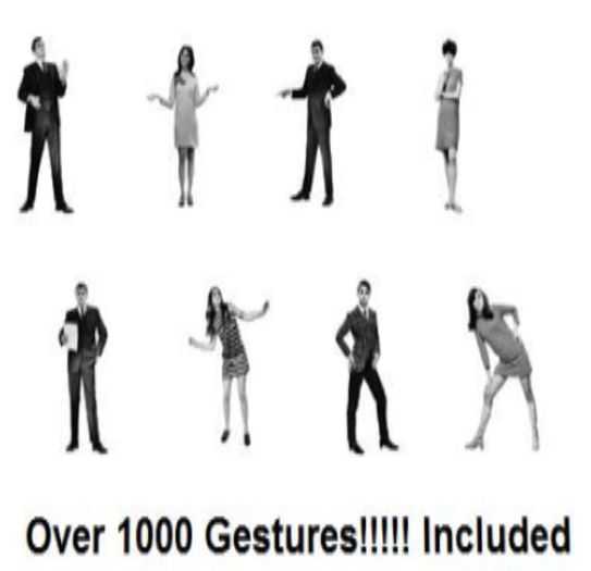 Over 1000 Gestures