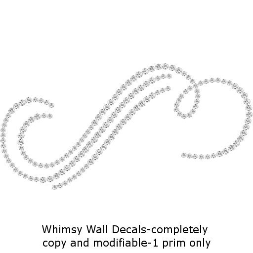 WHIMSY Swirly Wall Decal