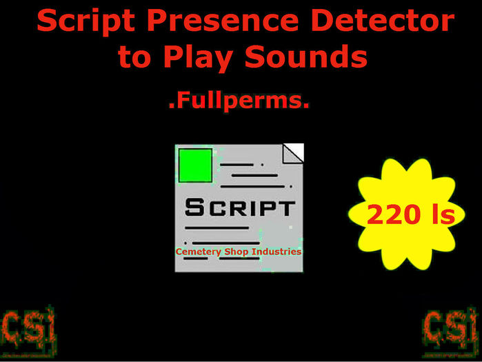 Script Presence Detector to Play Sounds(box)