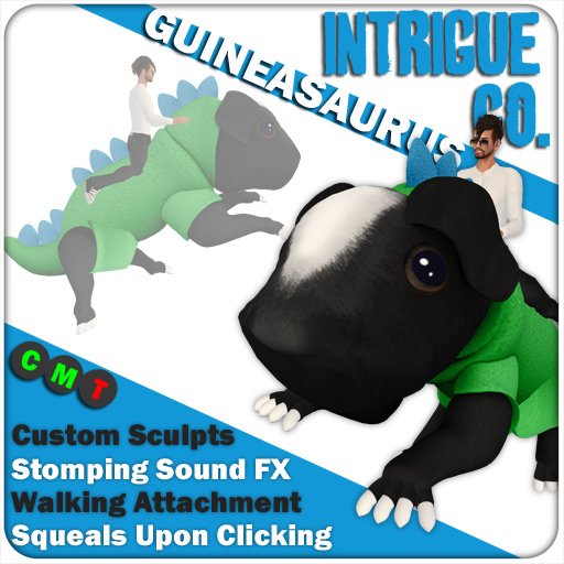 Intrigue Co. - Guineasaurus: B&W Dutch 