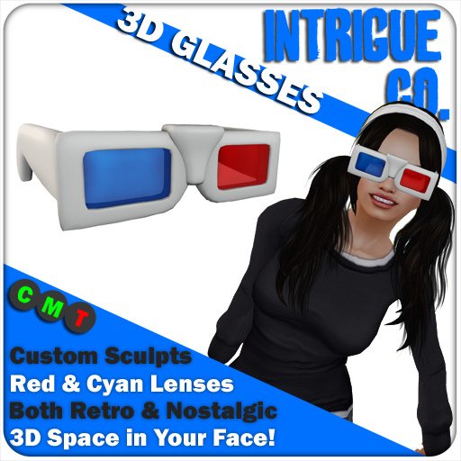 Intrigue Co. - 3D Glasses