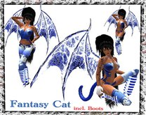Fantasy Cat - La Perla - Complete Female Design Neko Outfit - Full Perm - For Resell