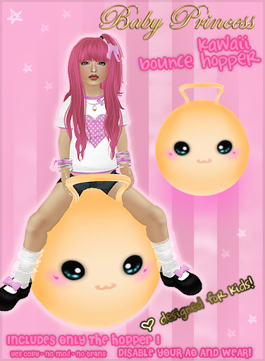 :*BABY*: Kawaii Hopper - Yellow - Wear and bounce