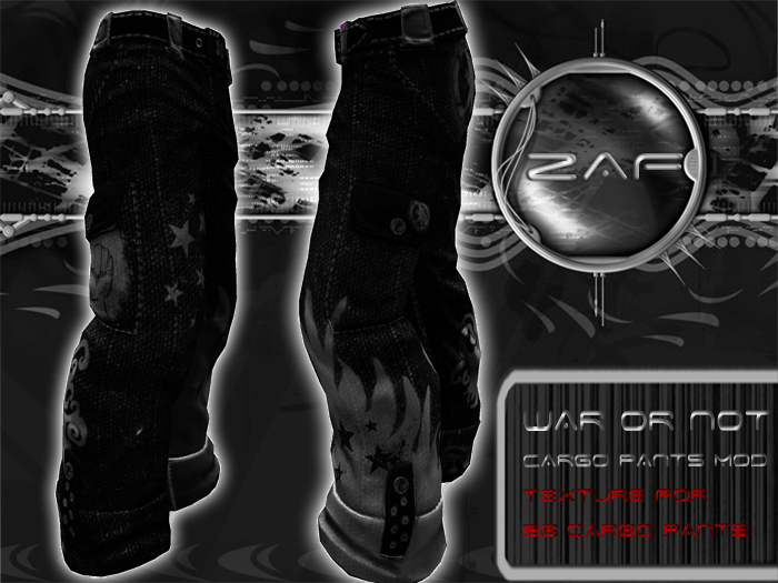 Z.A.F -Black_White Jean WAR OR NOT