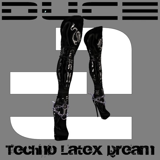 #2::DUCE::2# Techno Latex Dream BLACK 