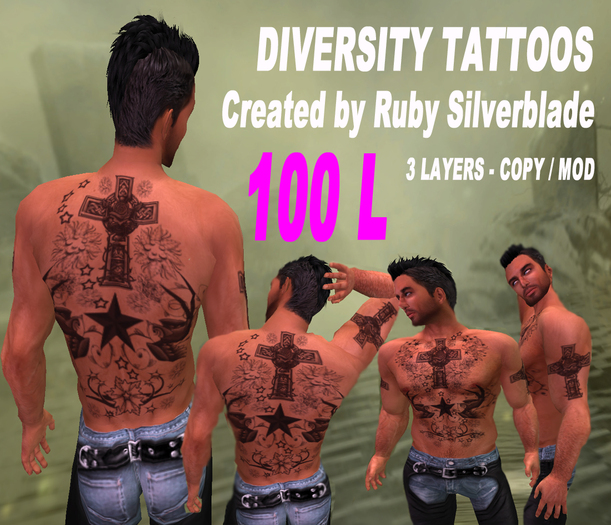 STARS ABOVE - MALE TATTOO  