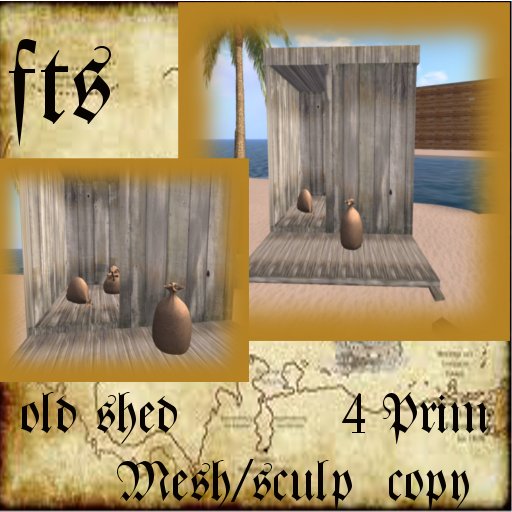 piratenhuette/mesh/sculp slb