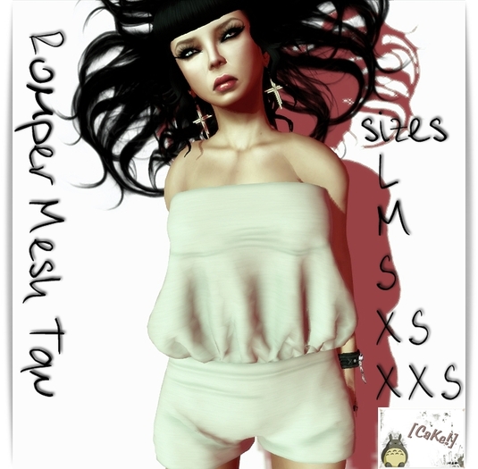 [[>CaKe!<]]Romper mesh-T A N