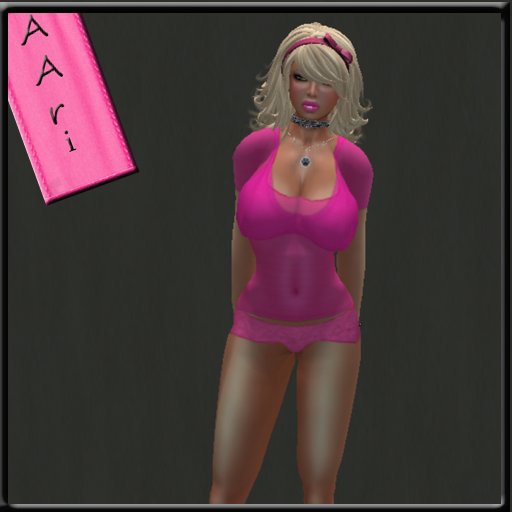 Aari SS Sp Sheer Br pink Top..