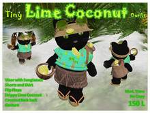 Tiny Lime Coconut Outfit