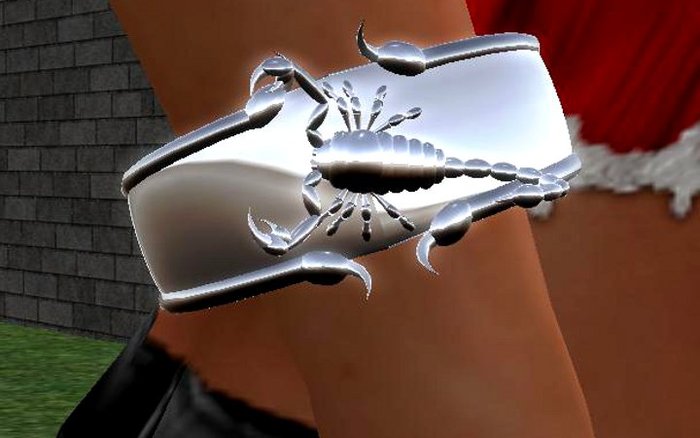 Scorpion Bracelet Silver Unisex