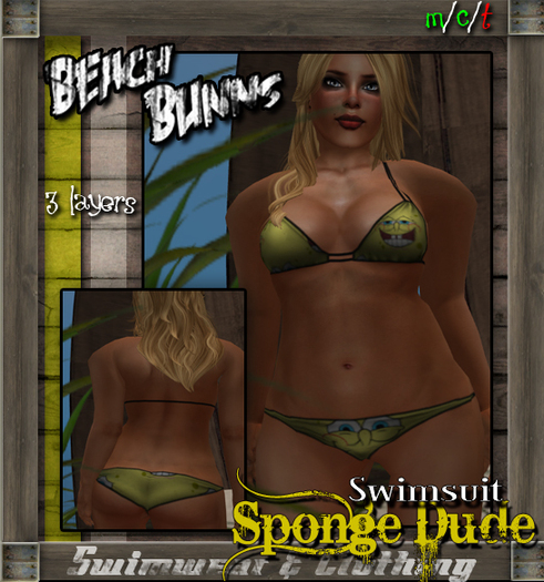 BB. Swimwear (Sponge Dude)-Box