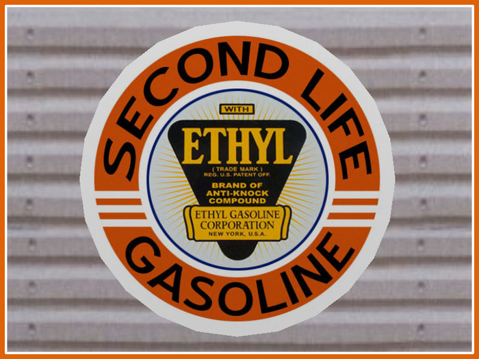 RE Second Life Gasoline Sign - Free! Decor/Decoration