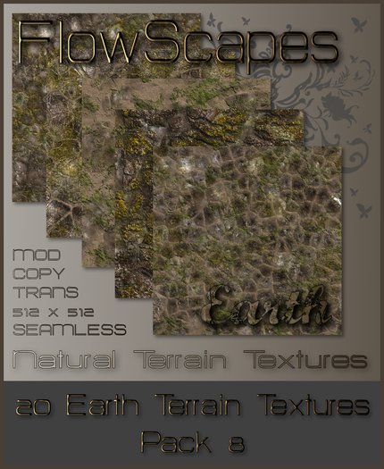 FlowScapes Earth Collection Pack 8