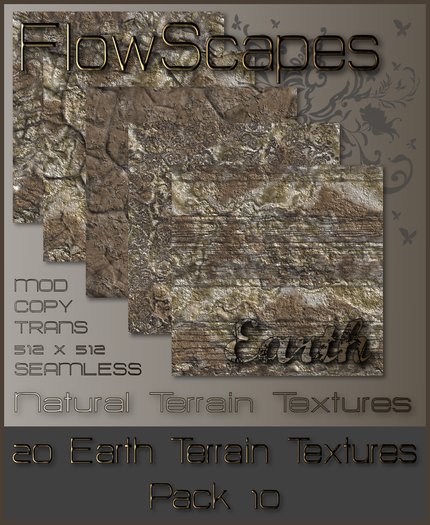 FlowScapes Earth Collection Pack 10