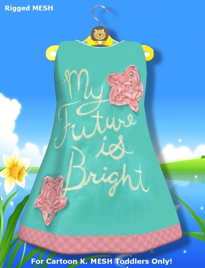 >Cartoon K. Toddlers< Mesh Dress - Model: Future