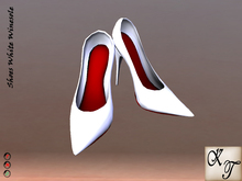 *+:. Shoes White Winesole .:+*