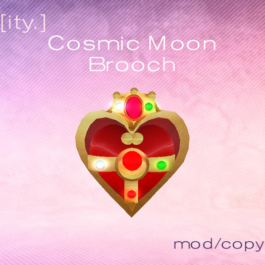 [ity.] Cosmic Moon Brooch